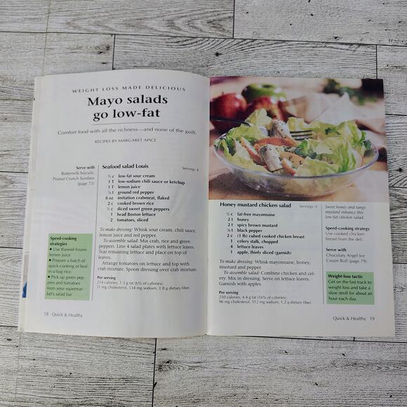 Quick & Healthy 33 Speedy Weekday Meals Cookbook booklet 1996 October VERY GOOD - Picture 10 of 14